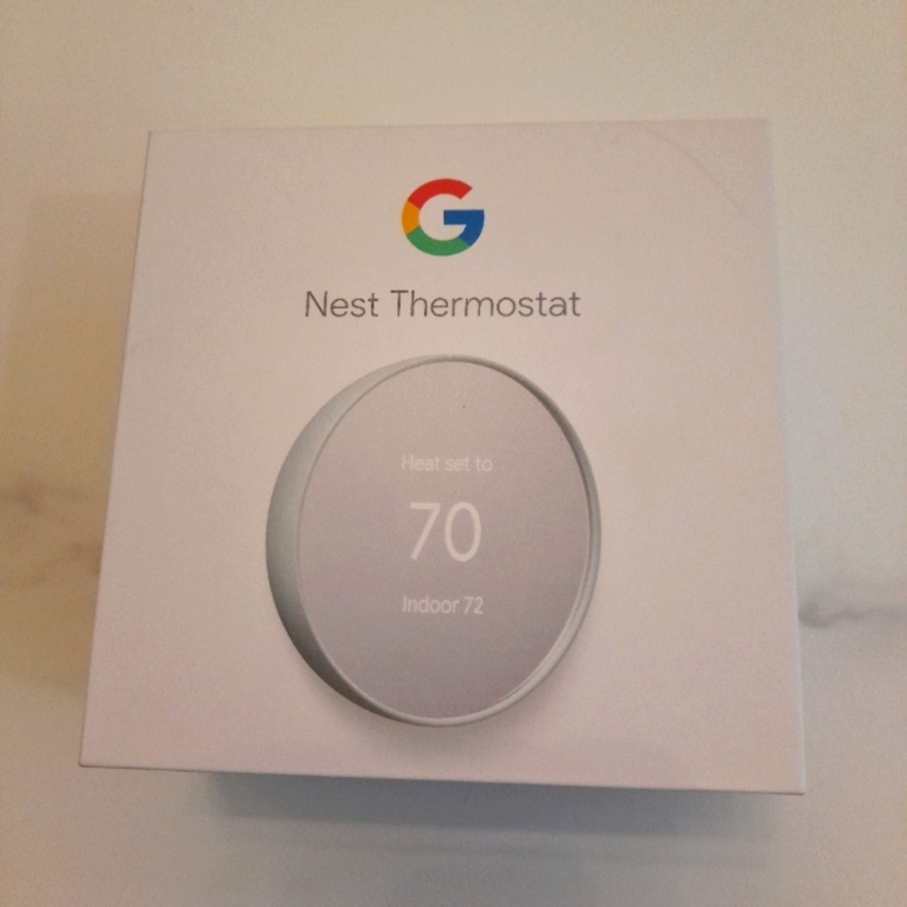 New Google nest thermostat